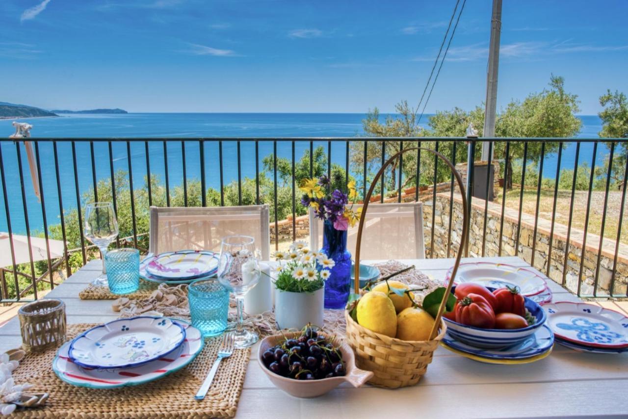Borgo Eleatico Apartment Casal Velino Bagian luar foto